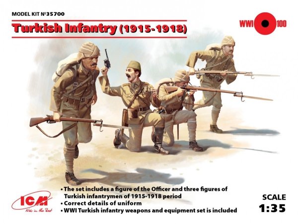ICM 35700 Turkish Infantry