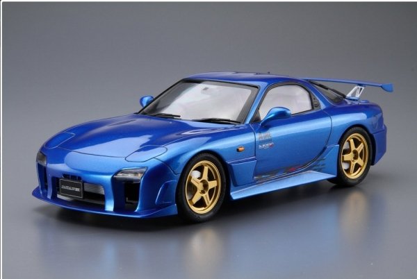 Aoshima 06147 1/24 MC#27 Mazda Speed FD3S RX-7 A-Spec GT-C '99 (Mazda)