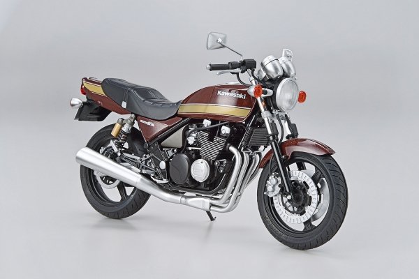 Aoshima 06532 1/12 KAWASAKI ZR400C ZEPHYR X '03 WITH CUSTOM PARTS