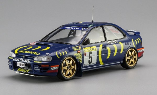 Hasegawa CH51-51151 Subaru Impreza 1995 Monte-Carlo Rally Winner &quot;Super Detail&quot; 1/24