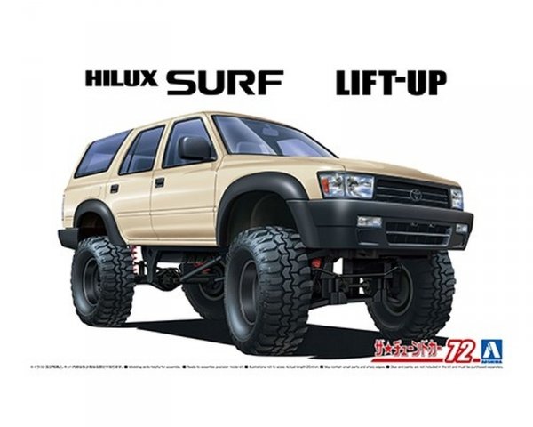 Aoshima 06397 1/24 VZN130G Hilux Surf Lift Up '91 (Toyota)