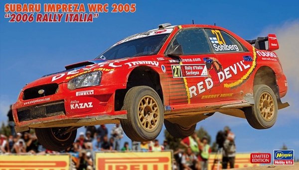 Hasegawa 20614 Subaru Impreza WRC 2005 &quot;2006 Rally Italia&quot; 1/24