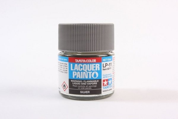 Tamiya 82111 LP-11 Silver 10 ml