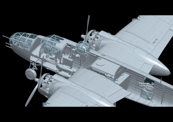 HK Model F008 B-25J Mitchell &quot;Glazed Nose&quot; 1/48