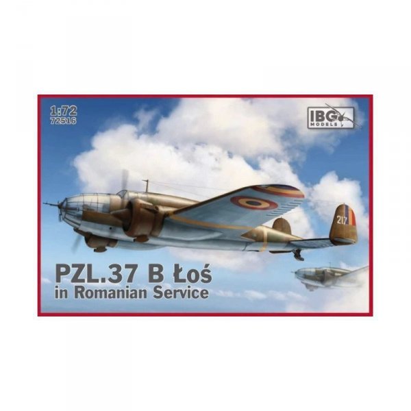 IBG 72516 PZL 37 Łoś B II  in Romanian Service