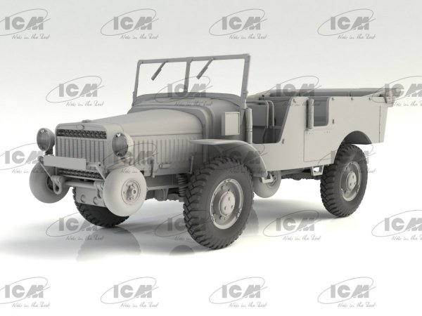 ICM 35570 Laffly V15T, WWII French Artillery Towing Vehicle (100% new molds) 1/35