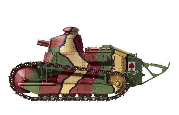 Meng TS-011 French FT-17 Light Tank (Riveted Turret) 1/35