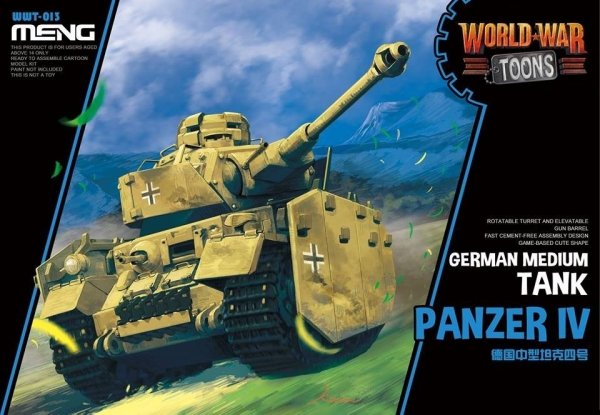 Meng WWT-013 German World War Toons Panzer IV