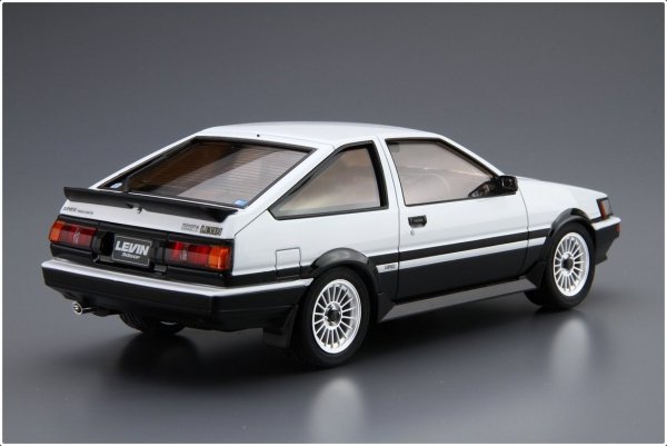 Aoshima 06192 1/24 MC#17 Toyota AE86 Corolla Levin GT-Apex '85