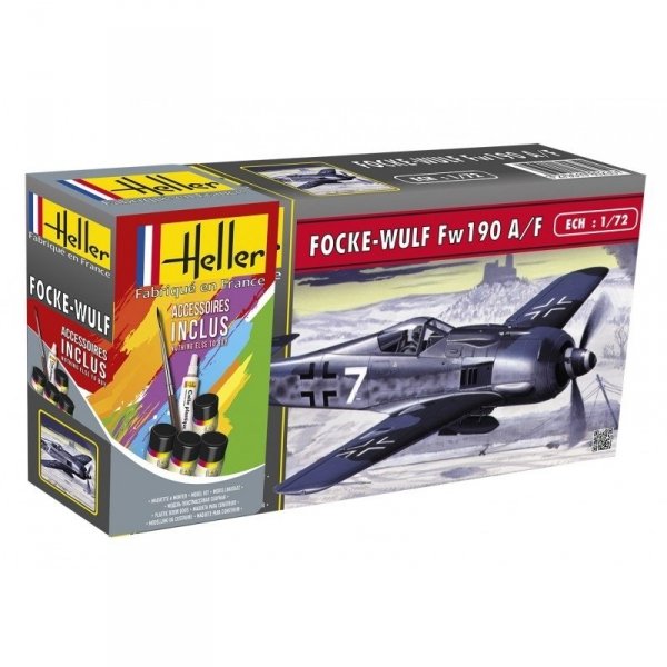 Heller 56235 Starter Set - FW-190 A8/F3 1/72
