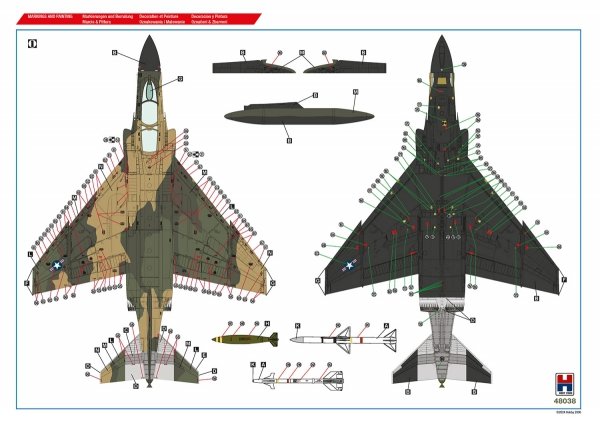 Hobby 2000 48038 Vietnam Aces vol.2 1/48