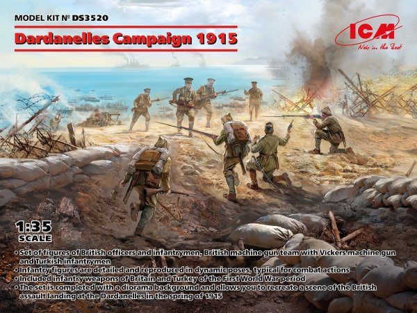 ICM DS3520 Dardanelles Campaign 1915 1/35