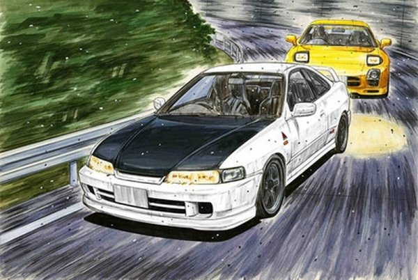 Fujimi 183633 1/24 Integra Type R Smily Sakai
