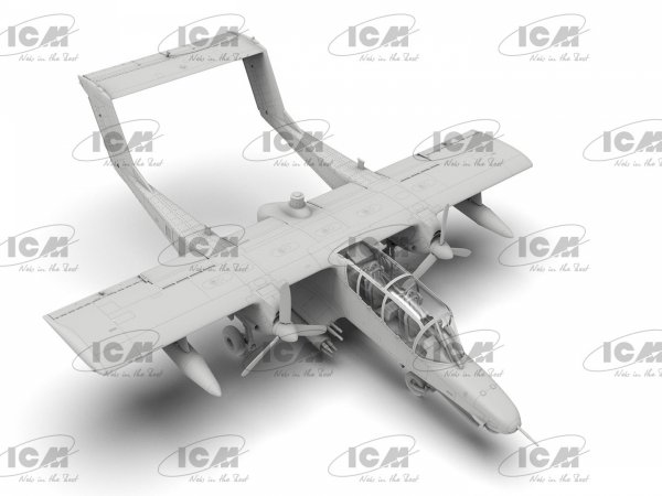ICM 72186 OV-10D+ Bronco US Attack and Observation Aircraft 1/72