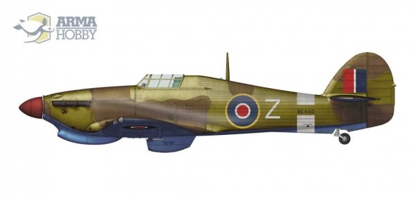Arma Hobby 70044 Hurricane MkIIb Trop Model Kit 1/72