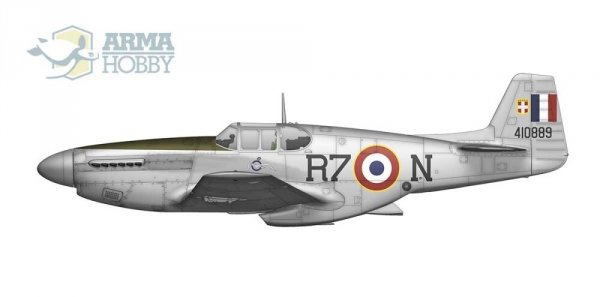 Arma Hobby 70040 F-6C Mustang Expert set 1/72