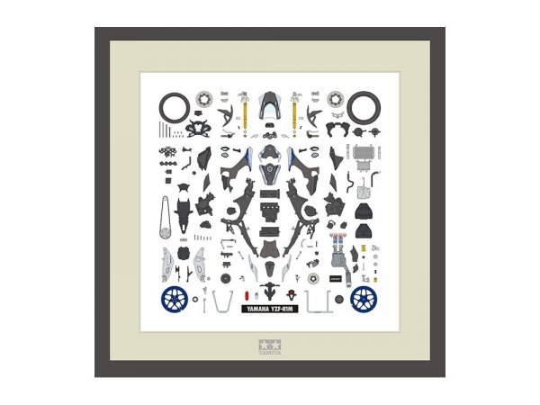 Tamiya 21242 1/12 Yamaha YZF-R1M 2018 Parts Panel
