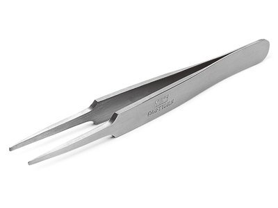 Tamiya 74109 HG Straight Tweezers Round Tip