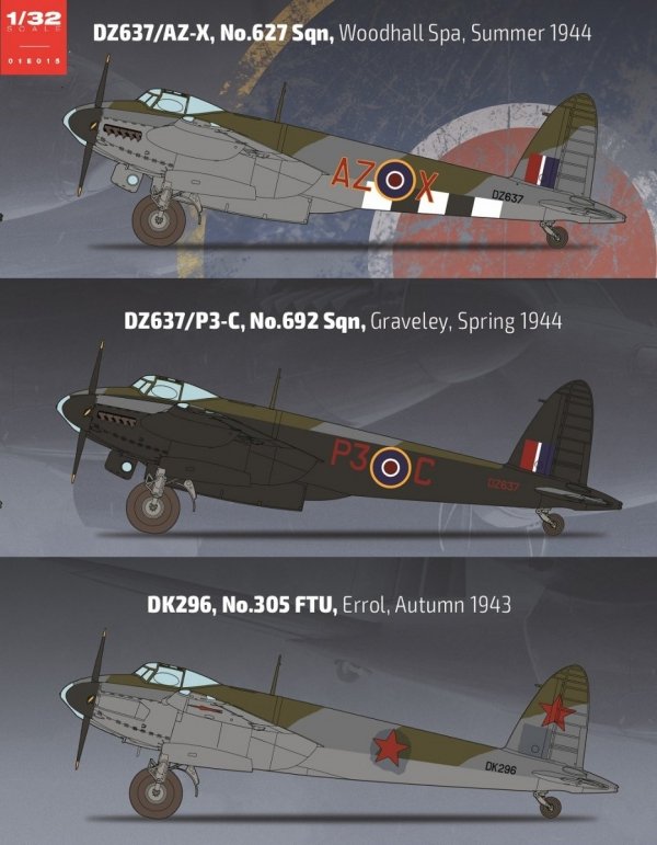 HK Models 01E015 1/32 de Havilland Mosquito B Mk.IV Series II