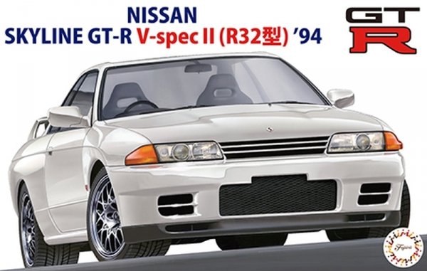 Fujimi 046570 1/24 ID-47 Nissan Skyline GT-R V-Spec II (R32) '94