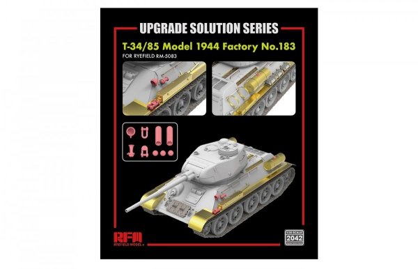 RFM-2042 Upgrade Solution Series for T-34/85 Model 1944 Factory No.183 1/35