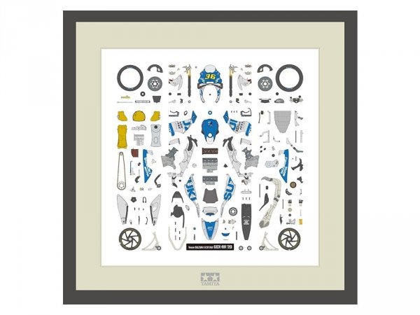Tamiya 21247 1/12 Team Suzuki Ecstar GSX-RR '20 No.36 Parts Panel