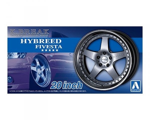 Aoshima 06113 1/24 TP#100 K-Break Hybreed Fivesta 20inch