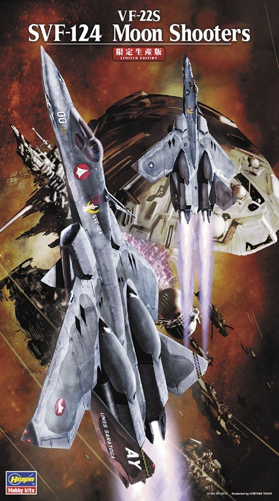 Hasegawa 65784 VF-22S &quot;SVF-124 Moon Shooters&quot; 1/72