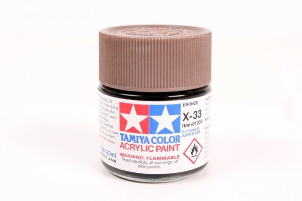 Tamiya 81033 X-33 Bronze 23ml