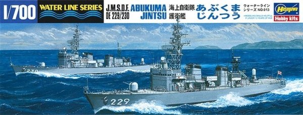 Hasegawa WL013-49013 1/700 JMSDF DE 229/230 Abukuma Jintsu