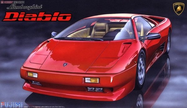 Fujimi 126791 1/24 RS-67 Lamborghini Diablo/4WD VT Blackstar