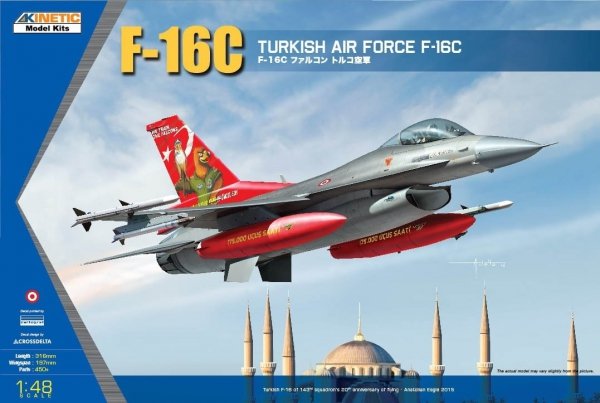 Kinetic 48069 Turkish Air Force F-16C Tiger Meet 1/48