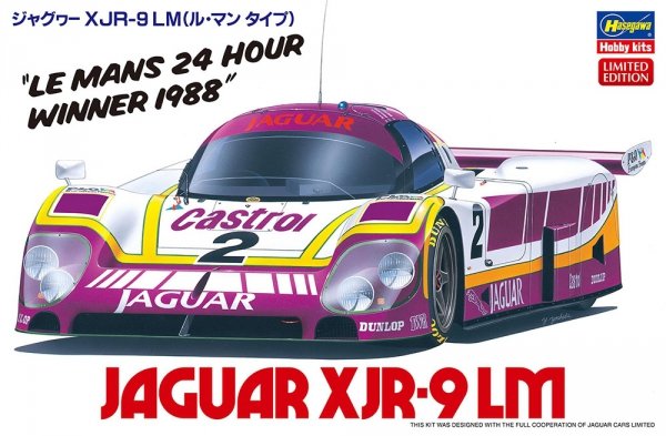 Hasegawa 20654 Jaguar XJR-9 Le Mans 1/24