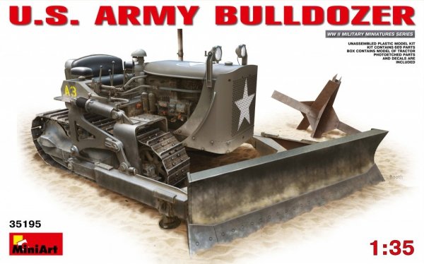 Mini Art 35195 Us Army Bulldozer 1/35