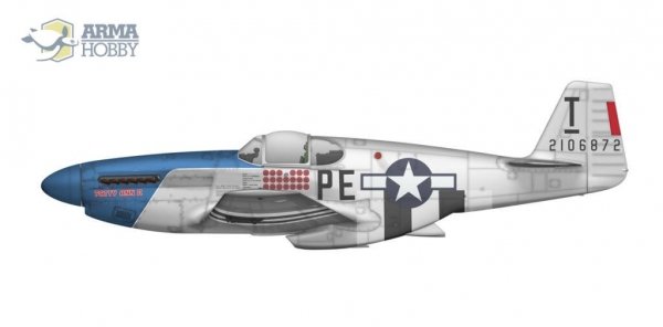 Arma Hobby 70041 Mustang P-51B 1/72