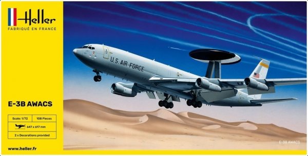 Heller 80308 Boening E-3B Awacs 1/72