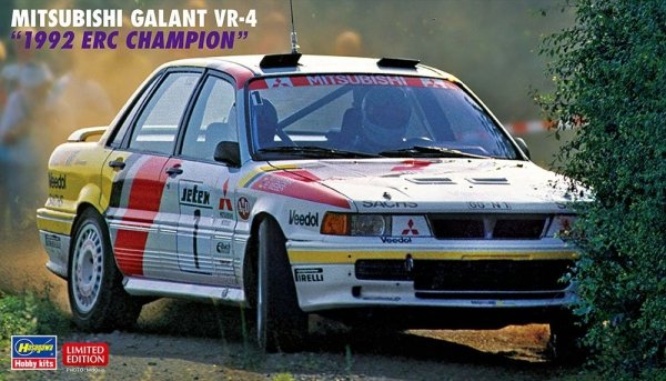 Hasegawa 20518 Mitsubishi Galant VR-4 &quot;1992 ERC Champion&quot; 1/24