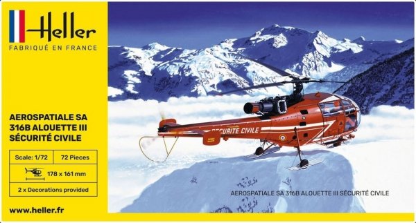 Heller 80289 Alouette 1/72     S-30