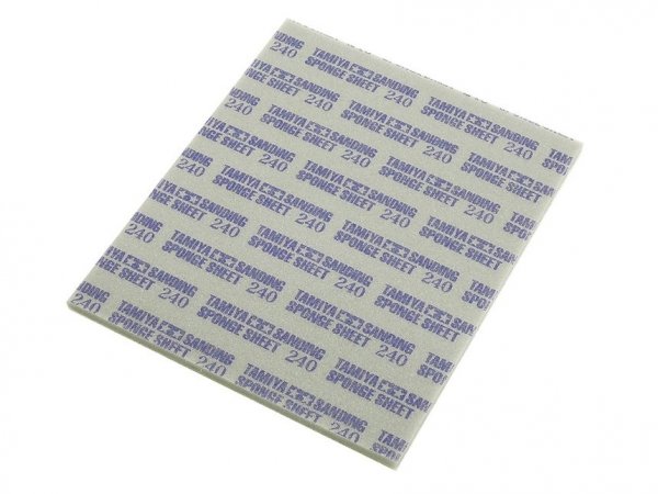 Tamiya 87162 Sanding Sponge Sheet 240