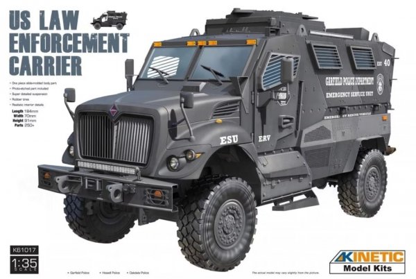 Kinetic 61017 US Law Enforcement Carrier 1/35