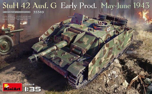 Mini Art 35349 StuH 42 Ausf. G Early Prod. May-June 1943 1/35