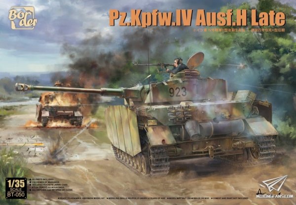 Border Model BT-050 Pz.Kpfw. IV Ausf. H Late 1/35