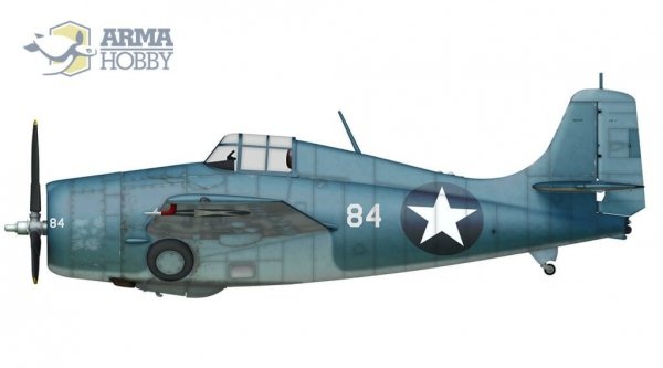 Arma Hobby 70047 F4F-4 Wildcat - Expert Set 1/72