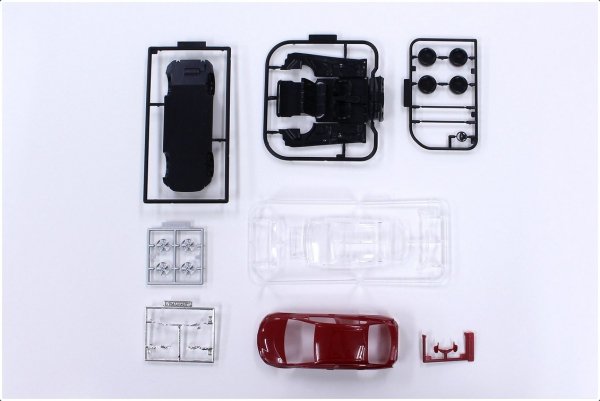 Aoshima 05417 1/32 SNAP KIT#02-B Toyota Prius (Emotional Red)