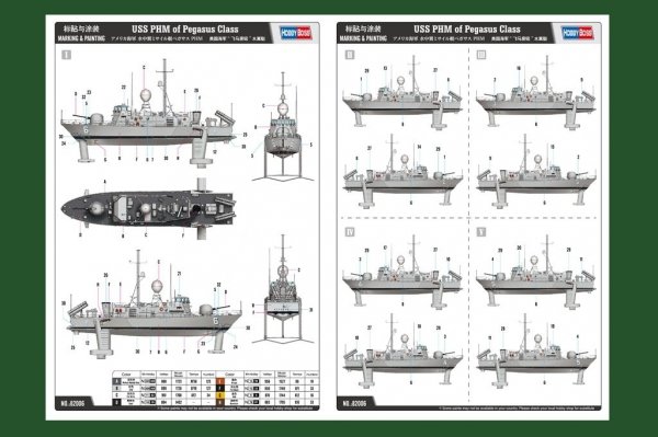 Hobby Boss 82006 USS Hercules (PHM-2) of Pegasus
