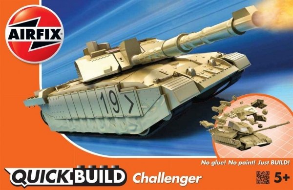 Airfix 6010 Quickbuild Challenger Tank 1/53