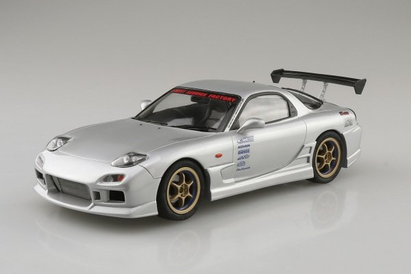Aoshima 06302 1/24 TC#69 C-WEST FD3S RX-7 '99 (MAZDA)
