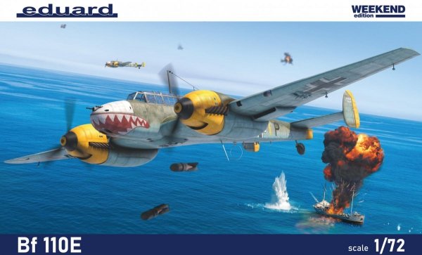  Eduard 7464 Bf 110E Weekend edition 1/72