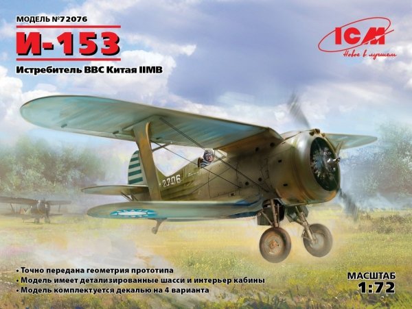ICM 72076 I-153 China