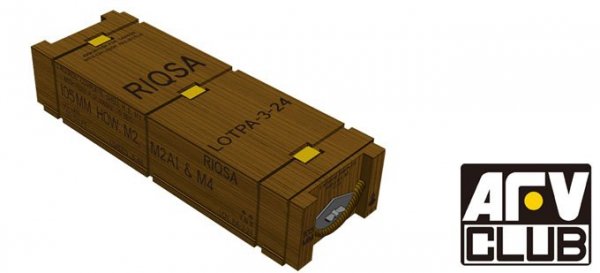 AFV Club AF35184 Ammo&amp;Acces. Tiger I 1/35